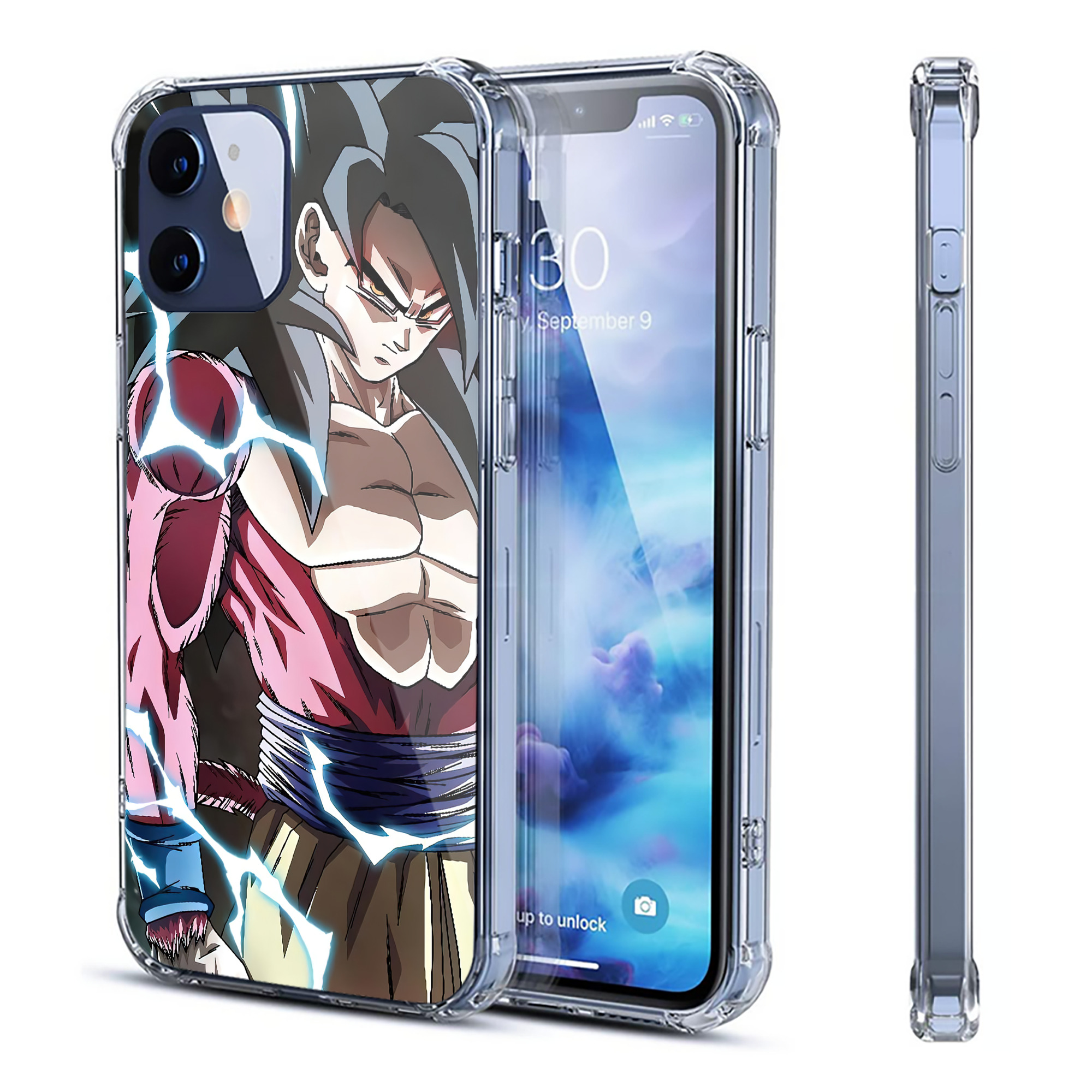 （画像用） ドラゴンボール DRAGON BALL 【iPhone 12シリーズ対応】透明スマホケース（クリアソフトケース）